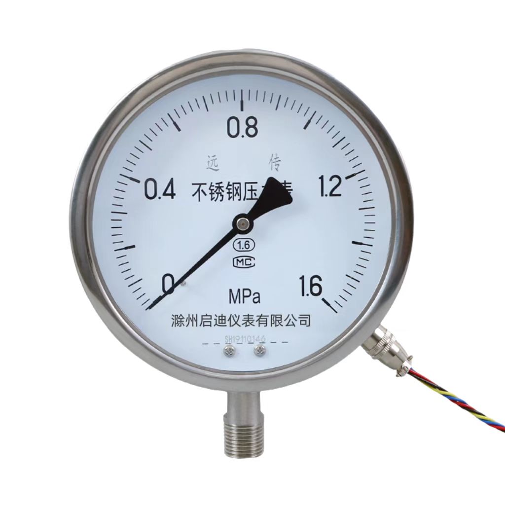 Explosion proof electric contact pressure gauge YXFB