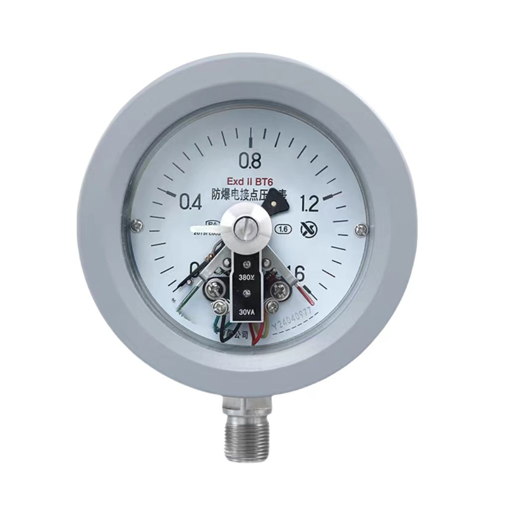 Anti corrosion electric contact pressure gauge YXF