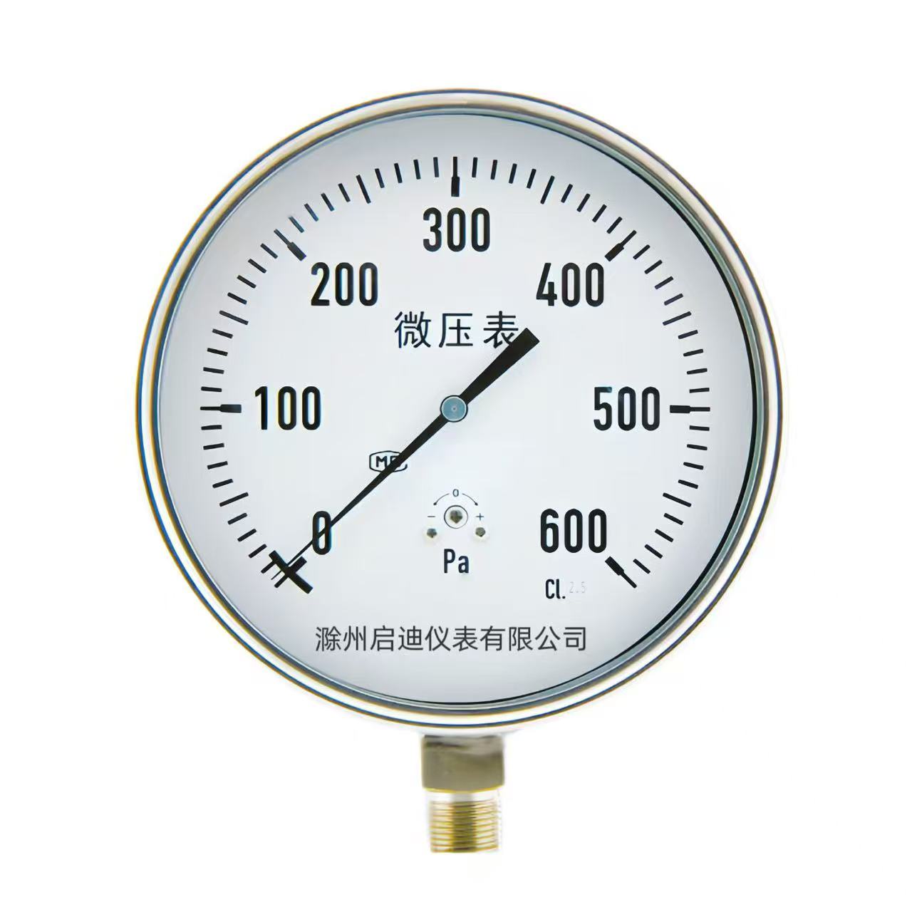 Diaphragm pressure gauge YE